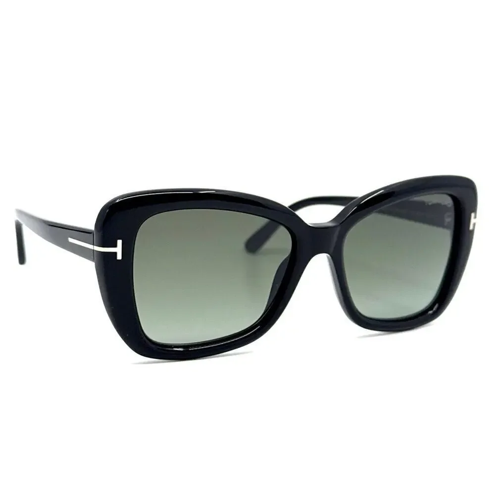 NEW!!! TOM FORD Maeve Sunglasses TF1008 01B Authentic